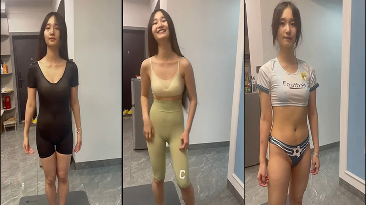 套路忽悠学生妹小姐姐私拍